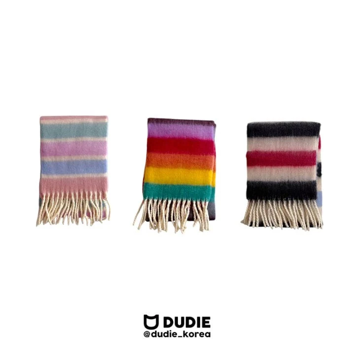 Dudie - Korean Children Fashion - #kidsshorts - Rainbow Muffler