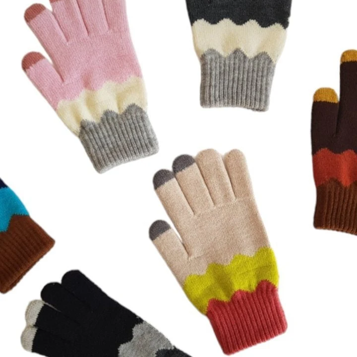 Dudie - Korean Children Fashion - #littlefashionista - Wave Gloves - 9