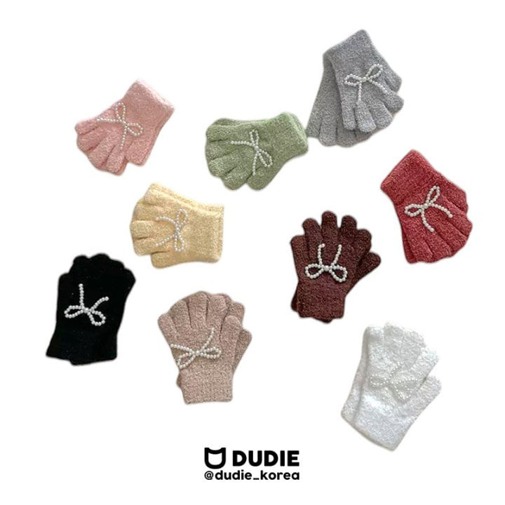 Dudie - Korean Children Fashion - #magicofchildhood - Pearl Gloves