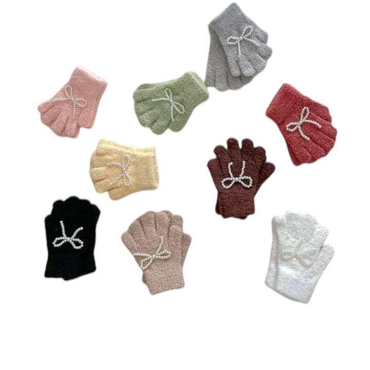 Dudie - Korean Children Fashion - #minifashionista - Pearl Gloves - 2