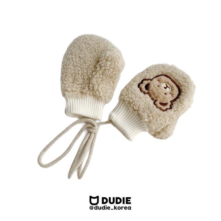 Dudie - Korean Children Fashion - #stylishchildhood - Bear Tumble Mittens - 7