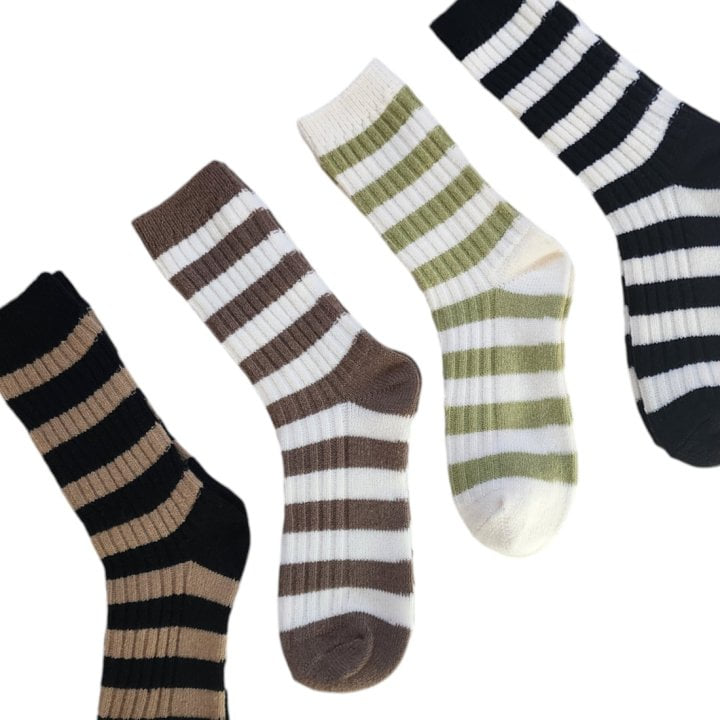 Dudie - Korean Junior Fashion - #childrensboutique - Ringten Socks - 8