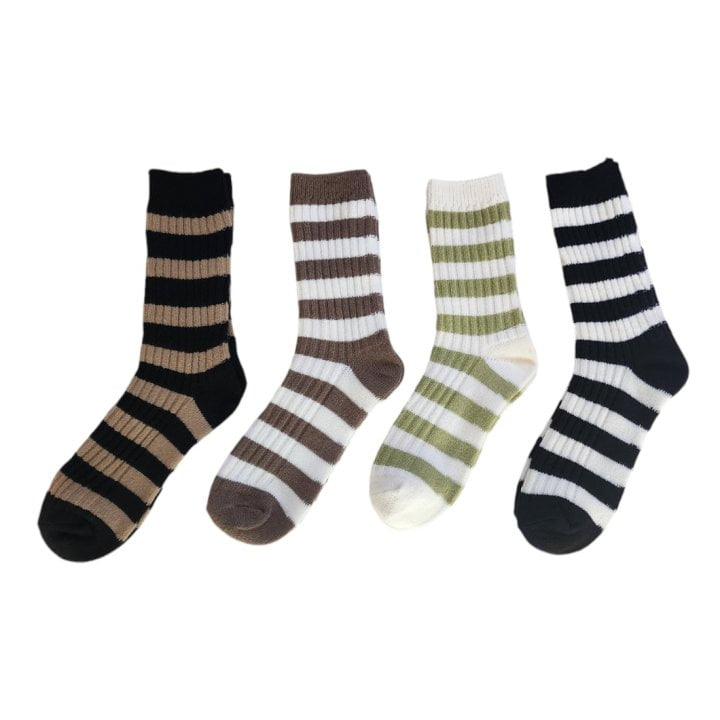 Dudie - Korean Junior Fashion - #discoveringself - Ringten Socks - 10