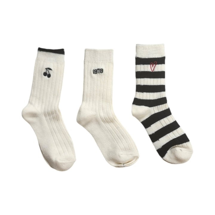 Dudie - Korean Junior Fashion - #fashionkids - Louis Long Socks - 10