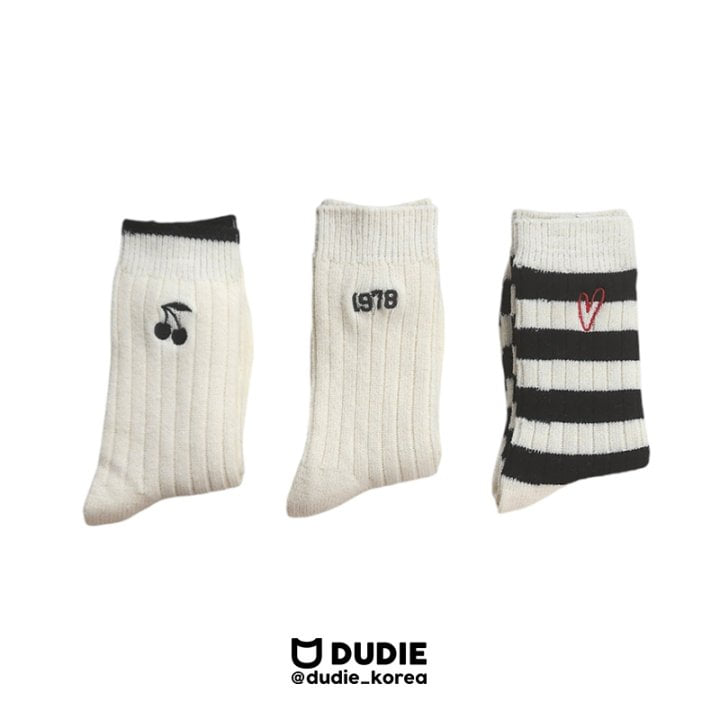 Dudie - Korean Junior Fashion - #minifashionista - Louis Long Socks