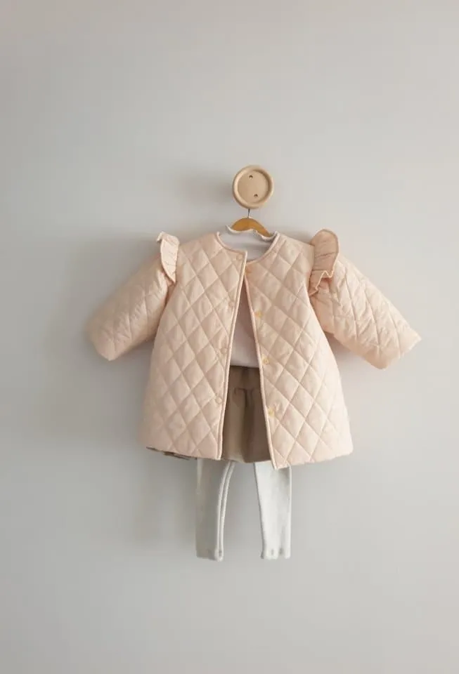 Eclair - Korean Baby Fashion - #babylifestyle - Angel Padded Coat - 2