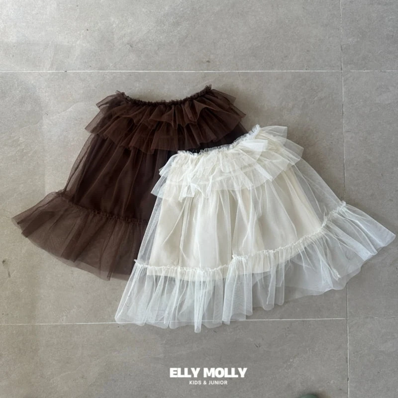 Ellymolly - Korean Children Fashion - #Kfashion4kids - Tutu Long Skirt - 5