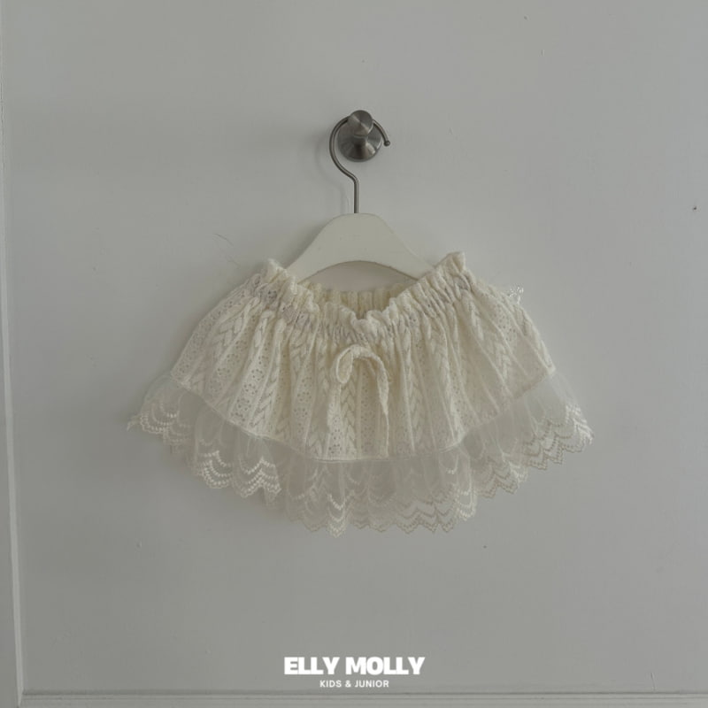 Ellymolly - Korean Children Fashion - #childofig - Knit Silluette Skirt - 6