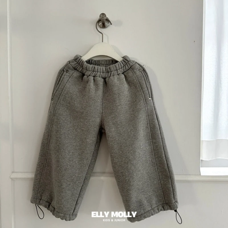 Ellymolly - Korean Children Fashion - #childofig - Stud Line Pants - 4