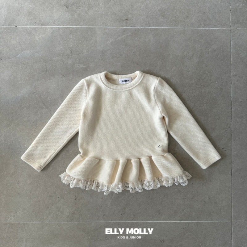 Ellymolly - Korean Children Fashion - #childrensboutique - Bennet Frill Tee - 6