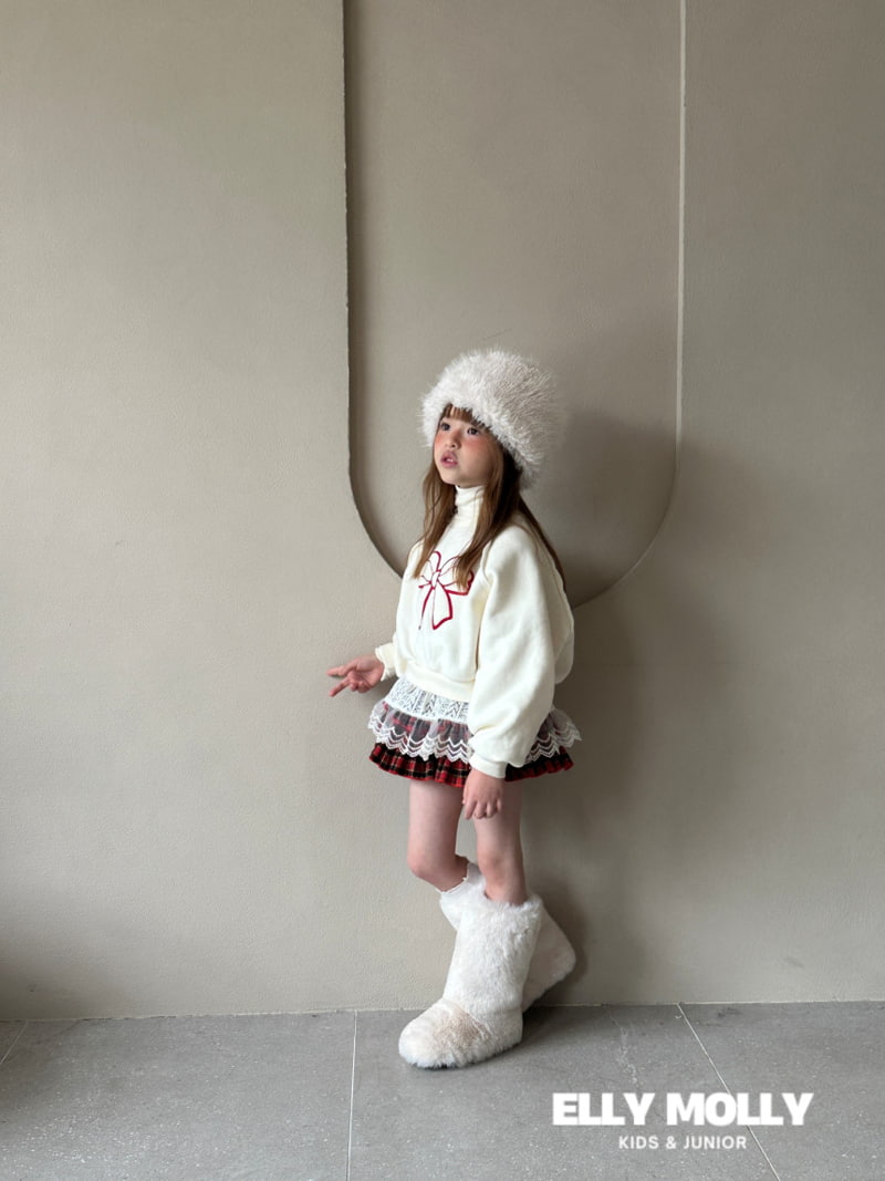 Ellymolly - Korean Children Fashion - #discoveringself - Knit Silluette Skirt - 9