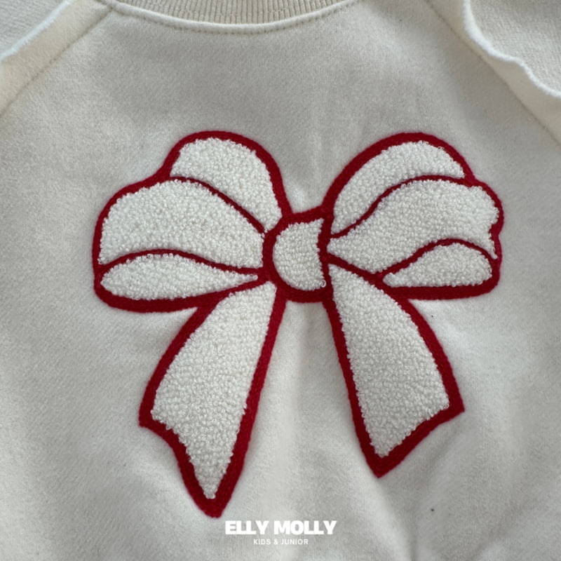 Ellymolly - Korean Children Fashion - #discoveringself - Ribbon Crop Sweatshirts - 5