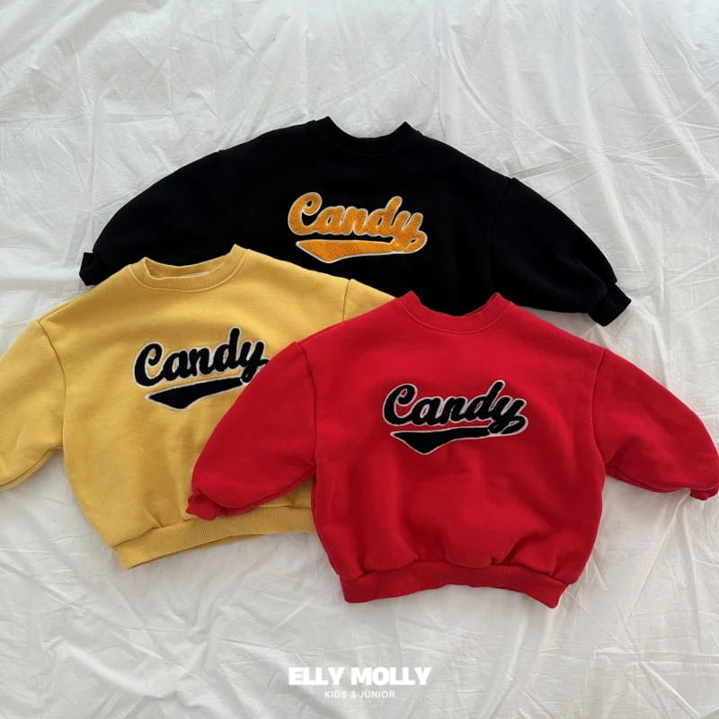 Ellymolly - Korean Children Fashion - #discoveringself - Candy Buckle Sweatshirts