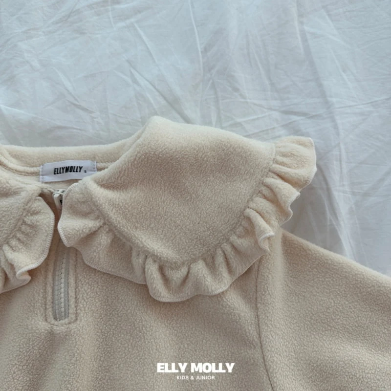 Ellymolly - Korean Children Fashion - #fashionkids - Frill Sailor Sweatshirts - 11