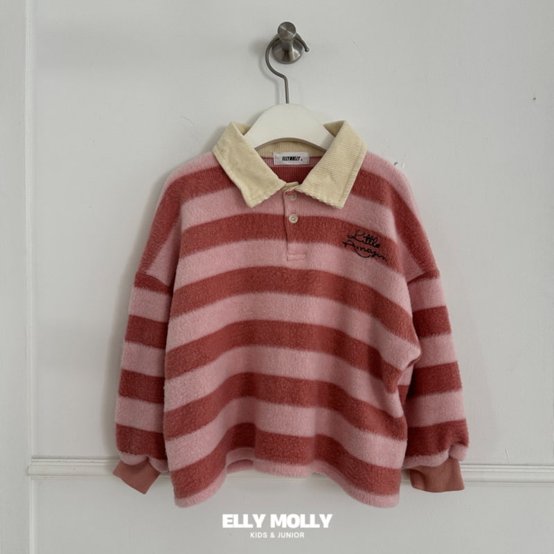 Ellymolly - Korean Children Fashion - #kidsshorts - Like Collar Box Tee - 6