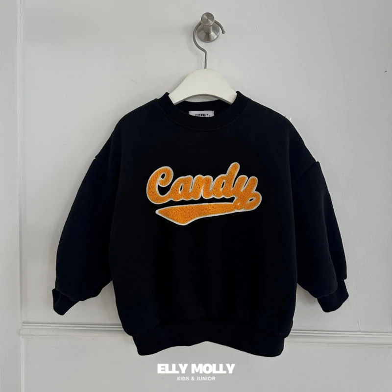 Ellymolly - Korean Children Fashion - #kidsshorts - Candy Buckle Sweatshirts - 3