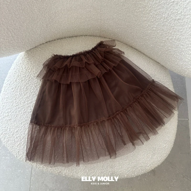 Ellymolly - Korean Children Fashion - #kidsshorts - Tutu Long Skirt - 2