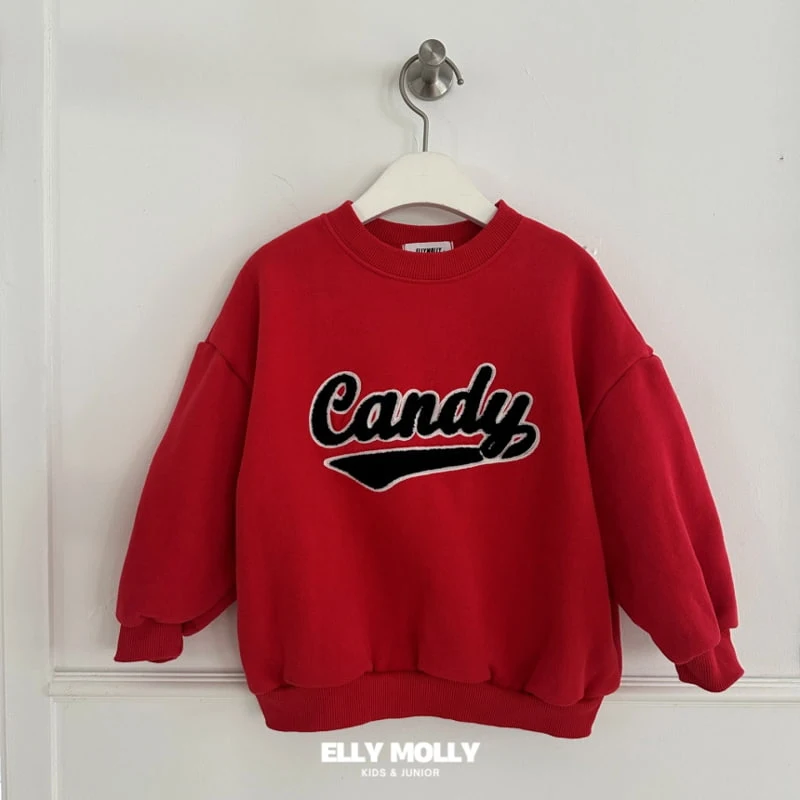 Ellymolly - Korean Children Fashion - #kidsshorts - Candy Buckle Sweatshirts - 4