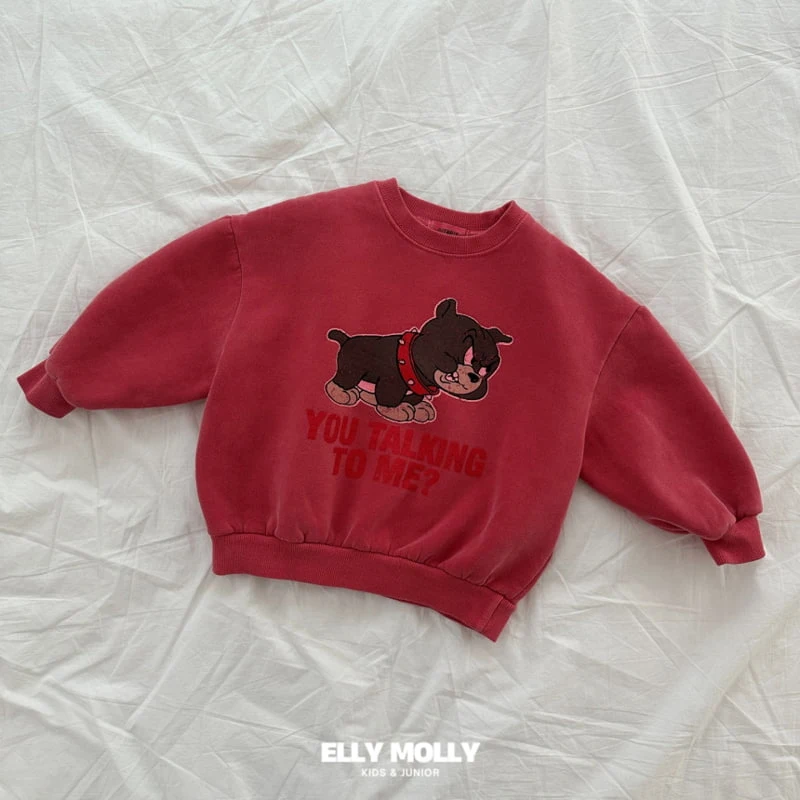 Ellymolly - Korean Children Fashion - #kidsstore - Bulldog Dying Sweatshirts - 4