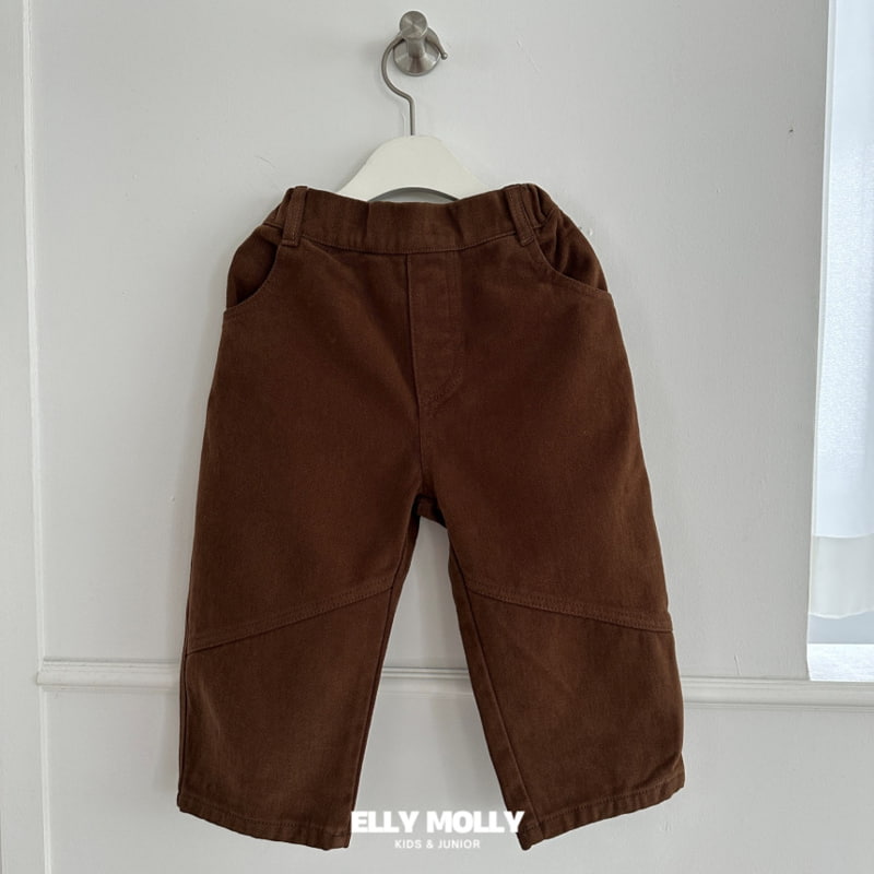 Ellymolly - Korean Children Fashion - #littlefashionista - Warm Slit Pants - 6