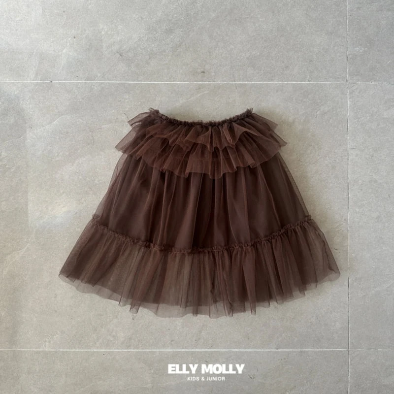 Ellymolly - Korean Children Fashion - #littlefashionista - Tutu Long Skirt - 6