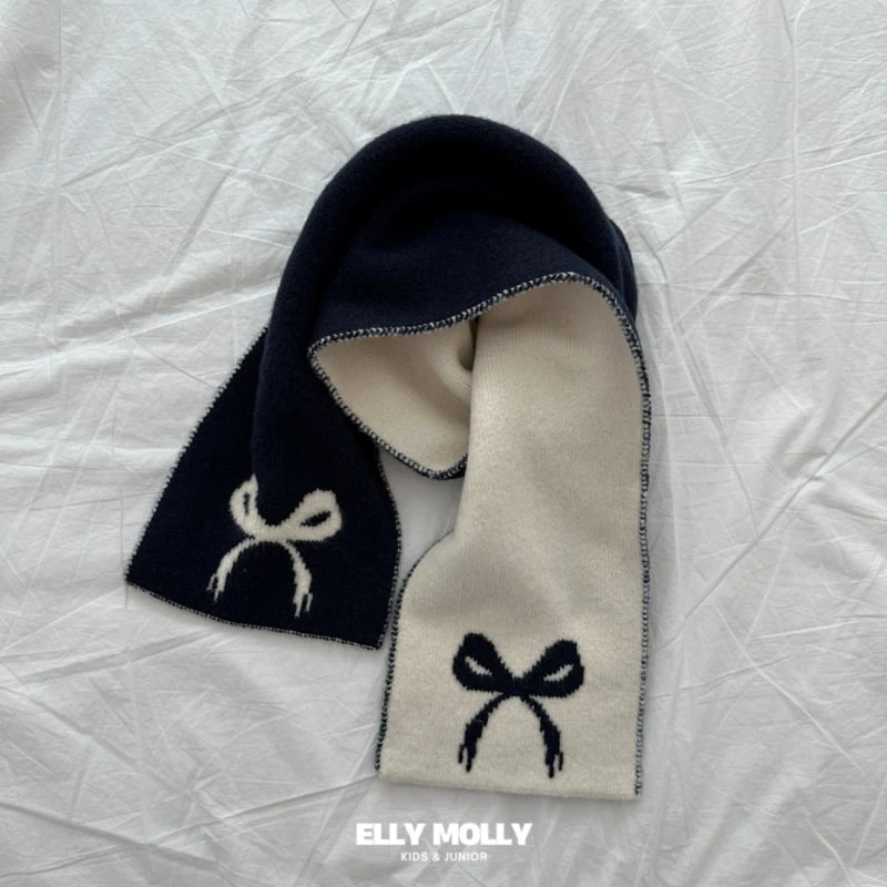 Ellymolly - Korean Children Fashion - #littlefashionista - Ribbon Muffler - 4