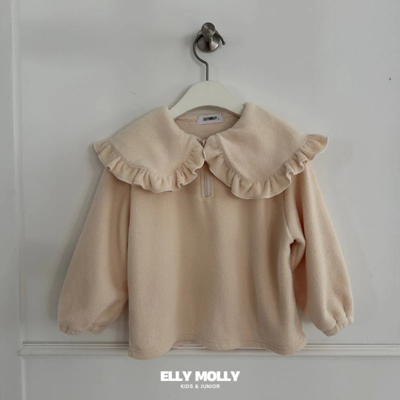 Ellymolly - Korean Children Fashion - #magicofchildhood - Frill Sailor Sweatshirts - 3