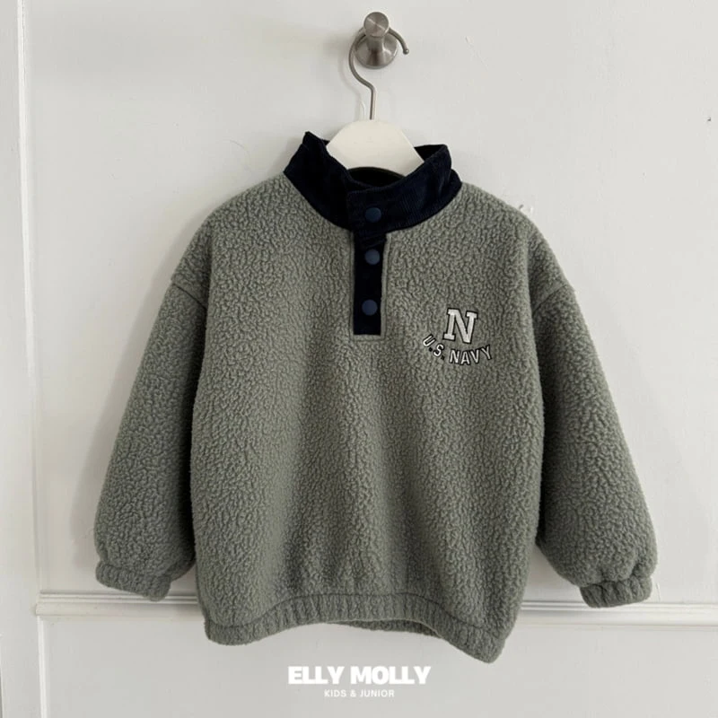 Ellymolly - Korean Children Fashion - #magicofchildhood - Soft High Sweatshirts - 2