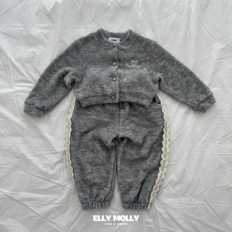 Ellymolly - Korean Children Fashion - #minifashionista - Soft Lace Jogger Pants - 10