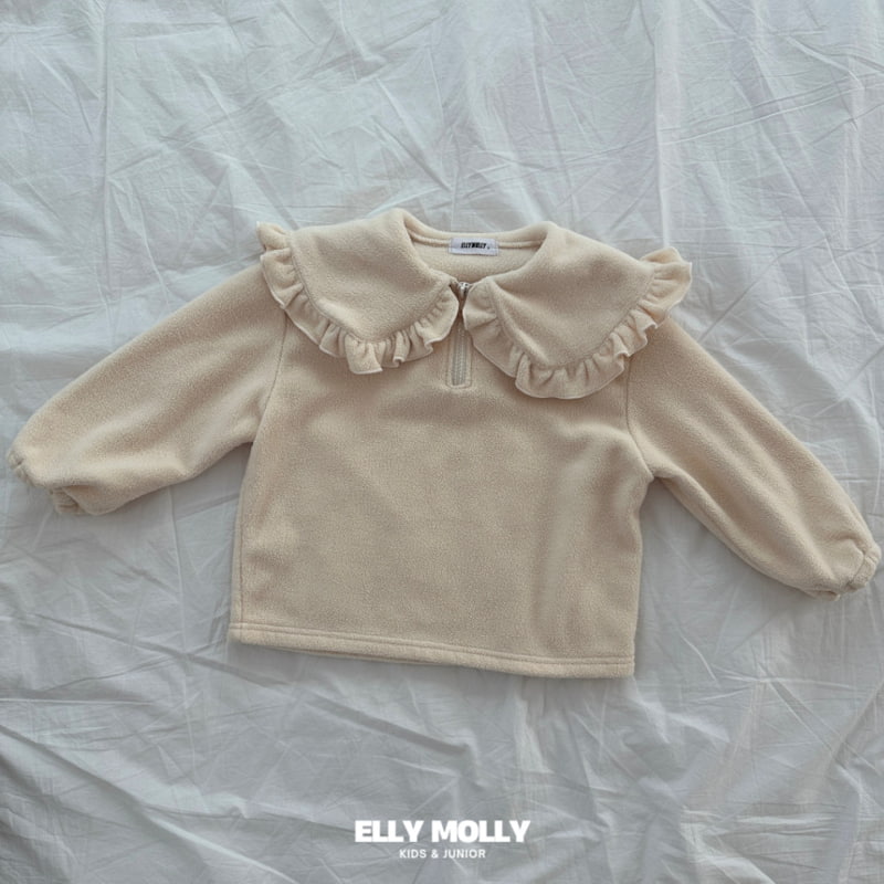 Ellymolly - Korean Children Fashion - #magicofchildhood - Frill Sailor Sweatshirts - 4