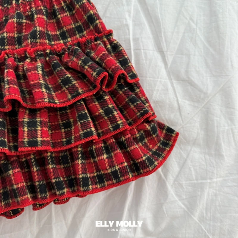 Ellymolly - Korean Children Fashion - #minifashionista - Holiday Check Cancan Pants - 6