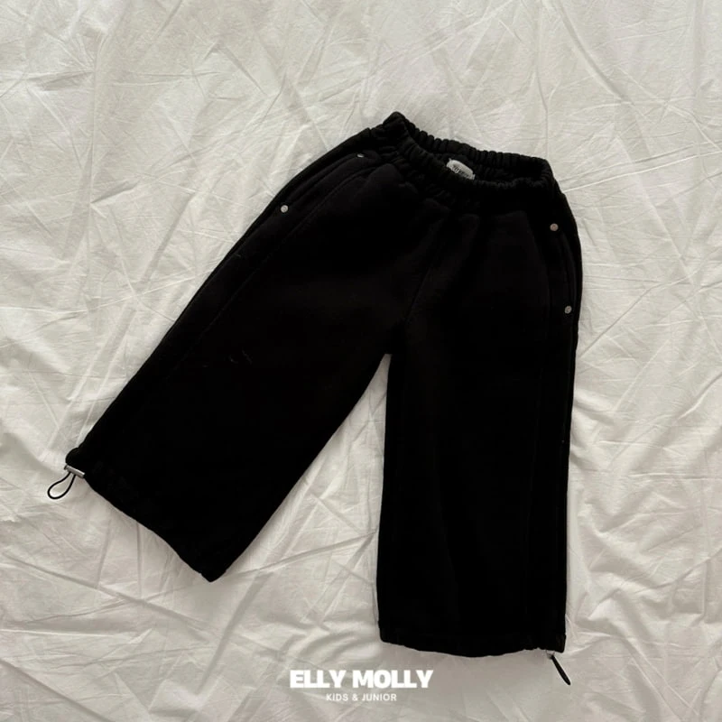 Ellymolly - Korean Children Fashion - #prettylittlegirls - Stud Line Pants - 2