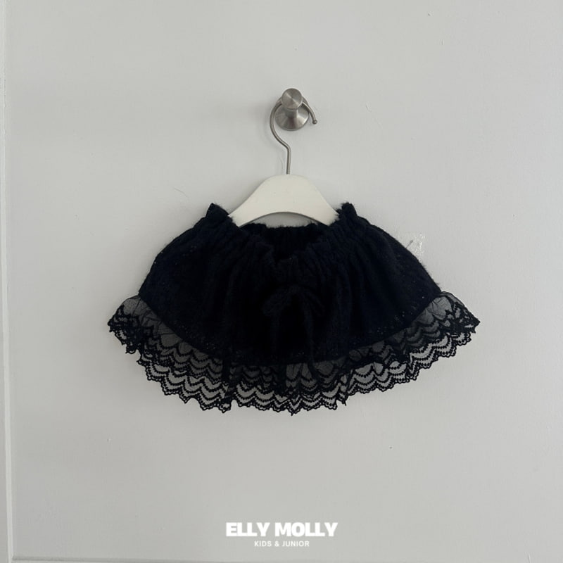 Ellymolly - Korean Children Fashion - #stylishchildhood - Knit Silluette Skirt - 5