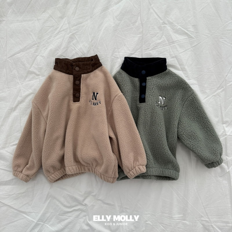 Ellymolly - Korean Children Fashion - #stylishchildhood - Soft High Sweatshirts - 7