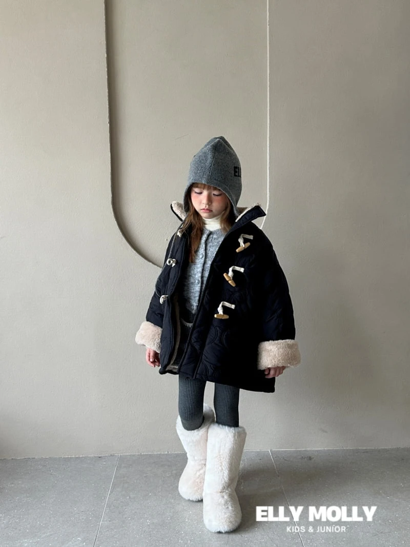 Ellymolly - Korean Children Fashion - #todddlerfashion - Jacquard Knit Hat - 11