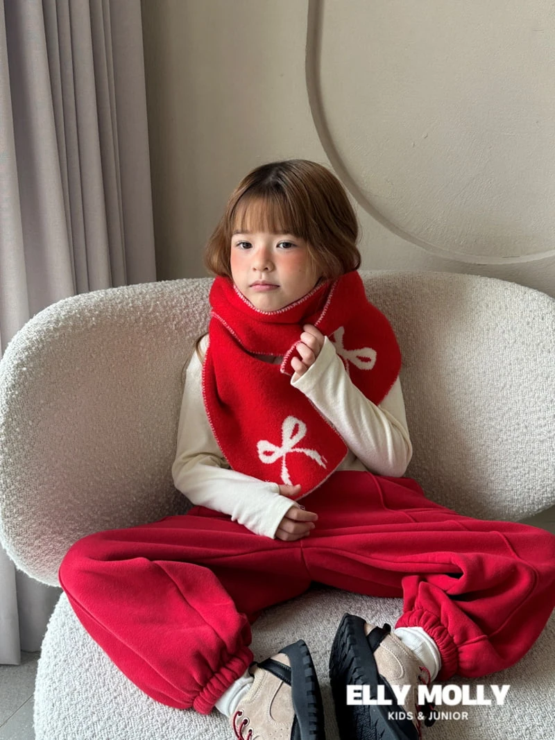 Ellymolly - Korean Children Fashion - #todddlerfashion - Ribbon Muffler - 7