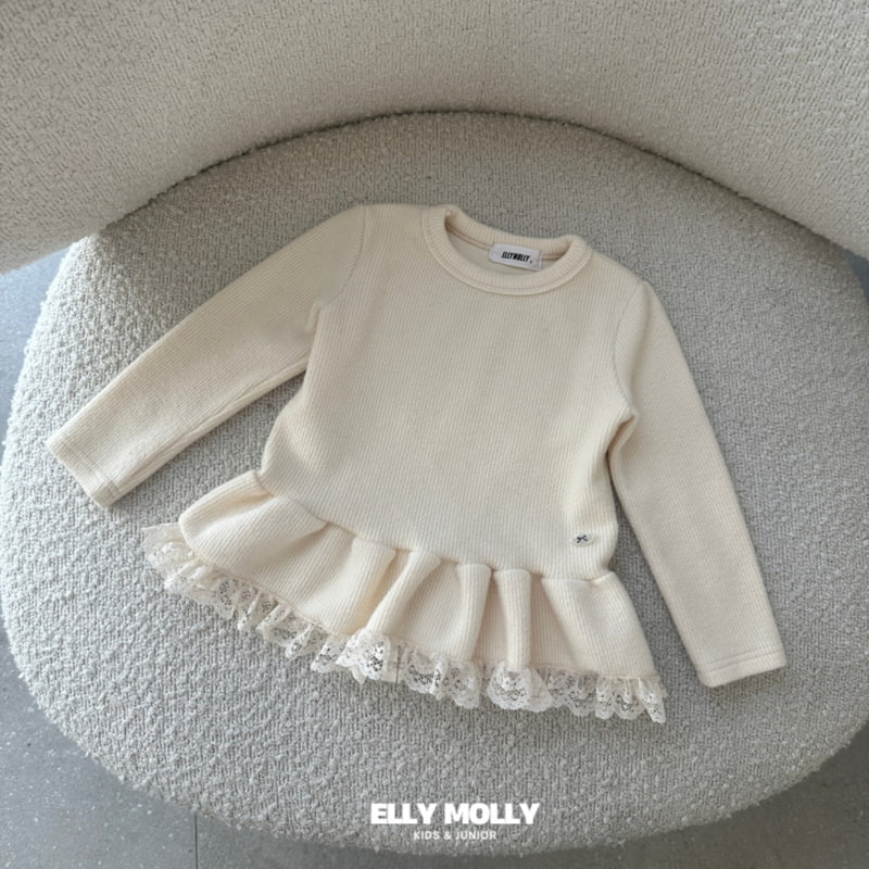 Ellymolly - Korean Children Fashion - #todddlerfashion - Bennet Frill Tee - 2