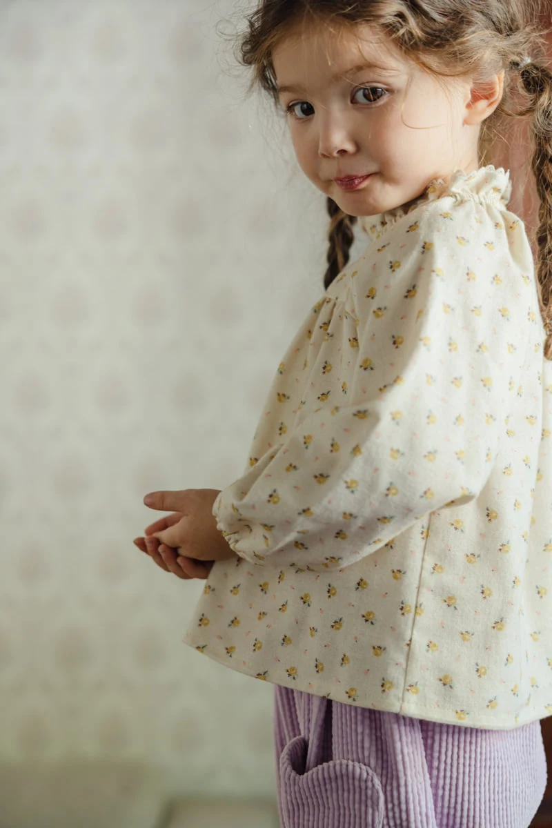 Flo - Korean Baby Fashion - #babyootd - Daisy Blouse