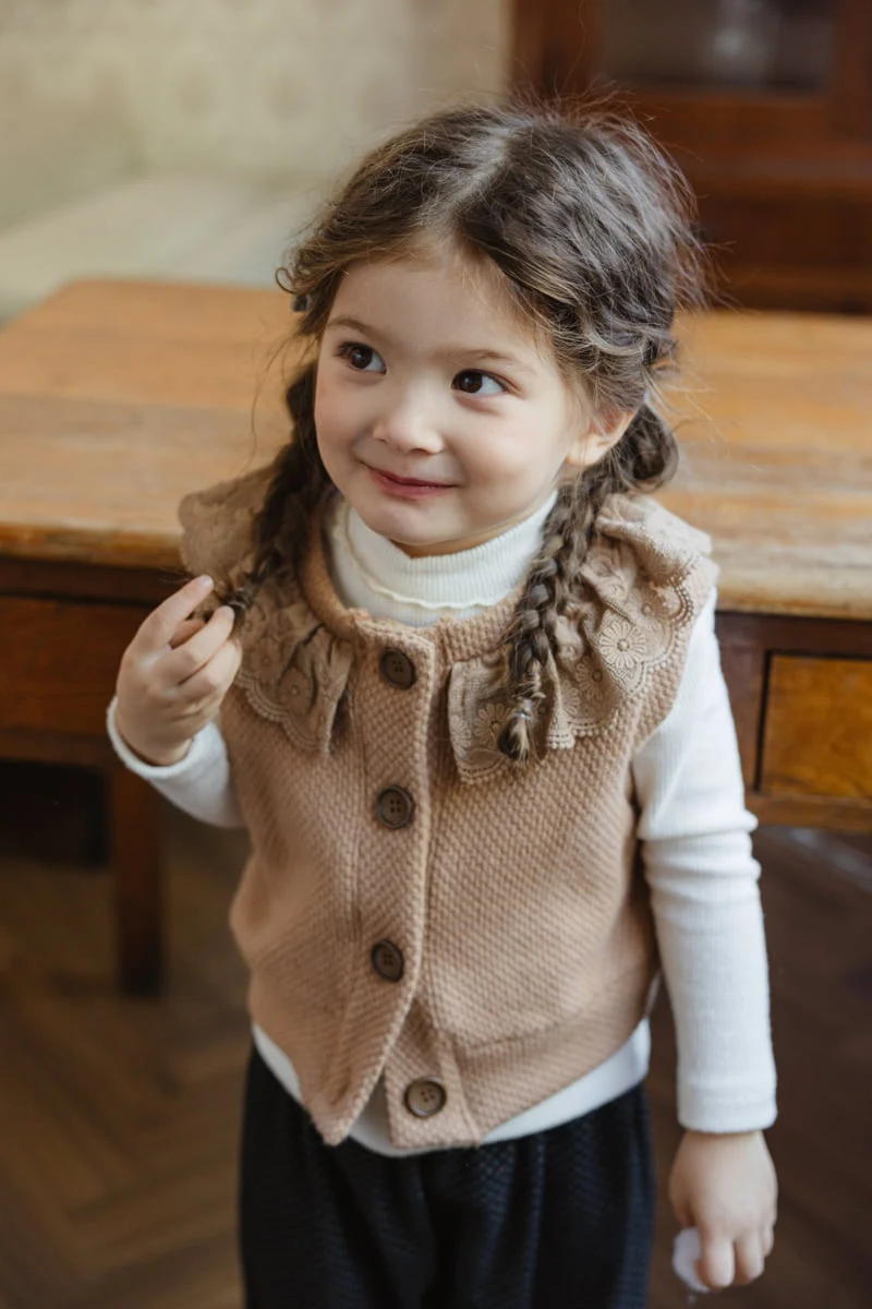 Flo - Korean Baby Fashion - #onlinebabyboutique - Laeli Knit Vest