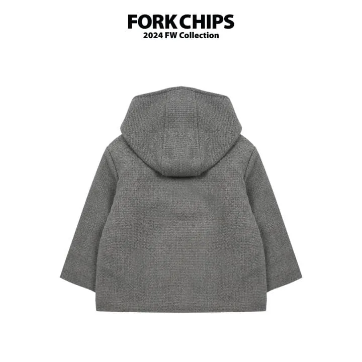 Fork Chips - Korean Children Fashion - #Kfashion4kids - Scone Buckle Coat - 5