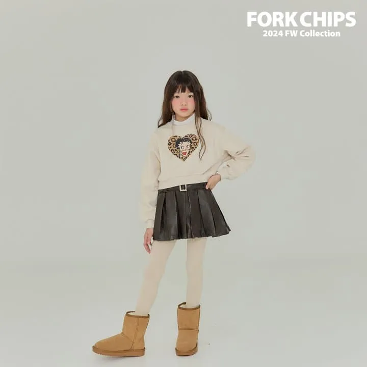 Fork Chips - Korean Children Fashion - #Kfashion4kids - Rogue Mustang Skirt - 2