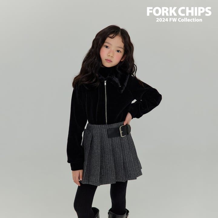 Fork Chips - Korean Children Fashion - #kidzfashiontrend - Salty Winter Zip-up - 4