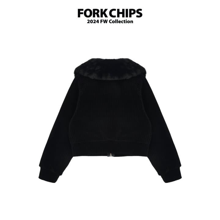 Fork Chips - Korean Children Fashion - #childofig - Salty Winter Zip-up - 10