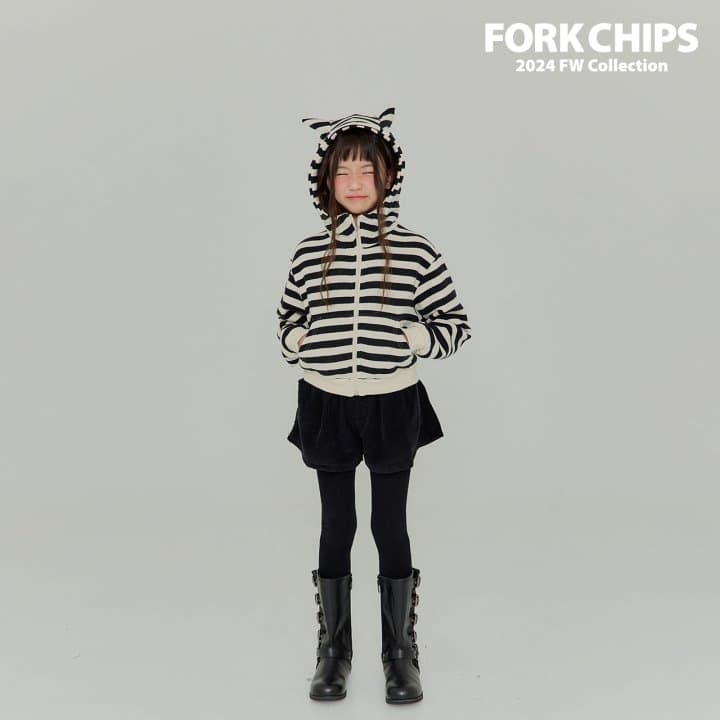 Fork Chips - Korean Children Fashion - #childofig - Devil Hooded Zip-up - 6