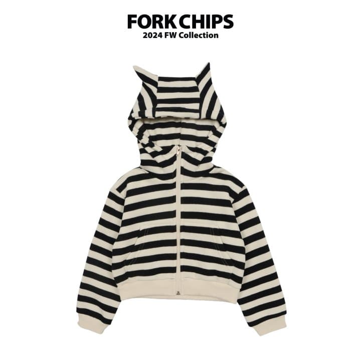 Fork Chips - Korean Children Fashion - #childofig - Devil Hooded Zip-up - 7