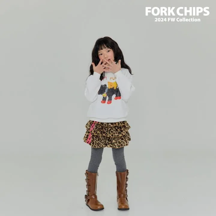 Fork Chips - Korean Children Fashion - #childofig - Puppy Sweatshirt - 2