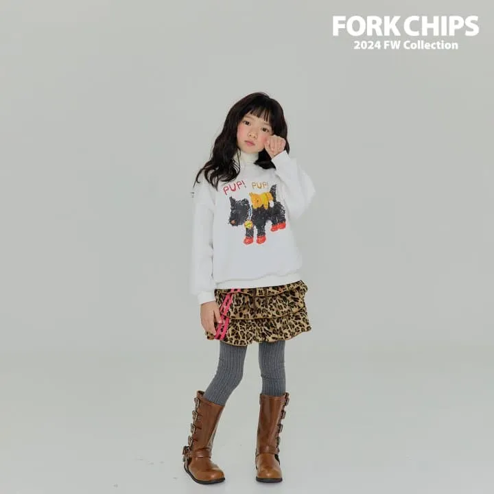 Fork Chips - Korean Children Fashion - #childofig - Puppy Sweatshirt - 3