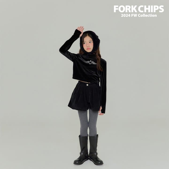 Fork Chips - Korean Children Fashion - #childofig - Angel Turtleneck