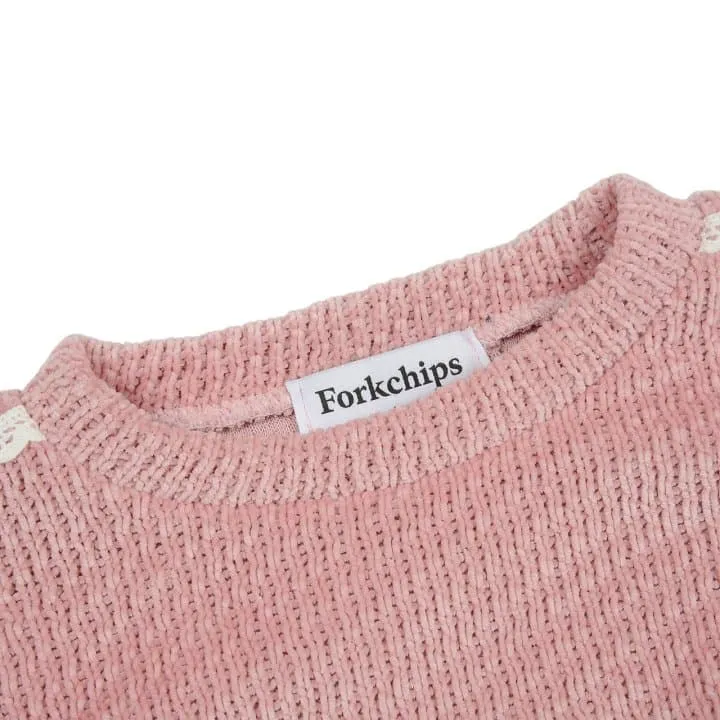 Fork Chips - Korean Children Fashion - #childrensboutique - Honey Banding Sweatshirt - 3