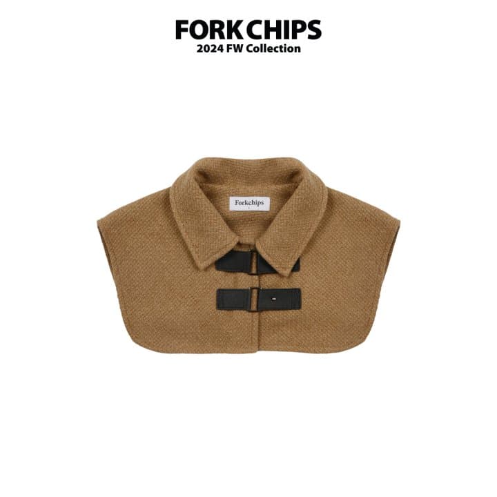 Fork Chips - Korean Children Fashion - #discoveringself - Scone Buckle Cape